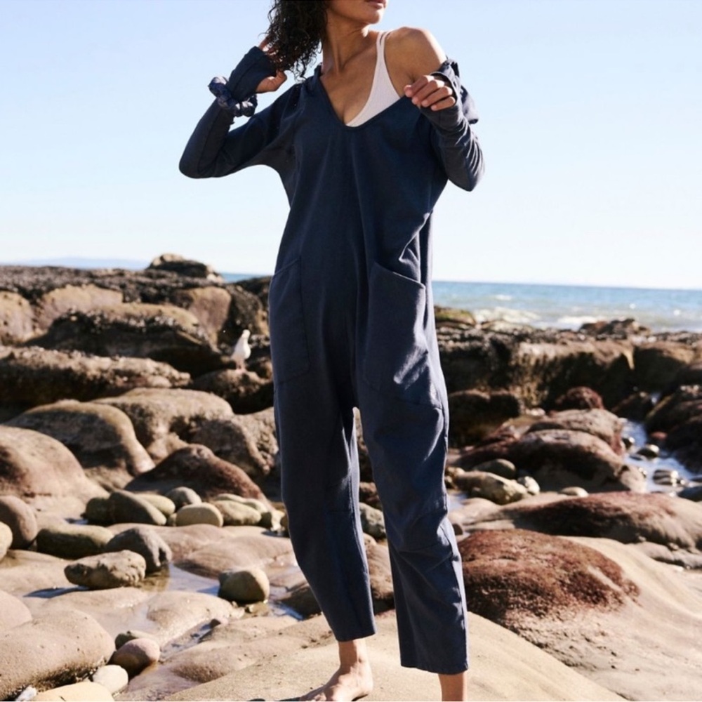 Free People Hot Shot Long Sleeve Onesie Large
